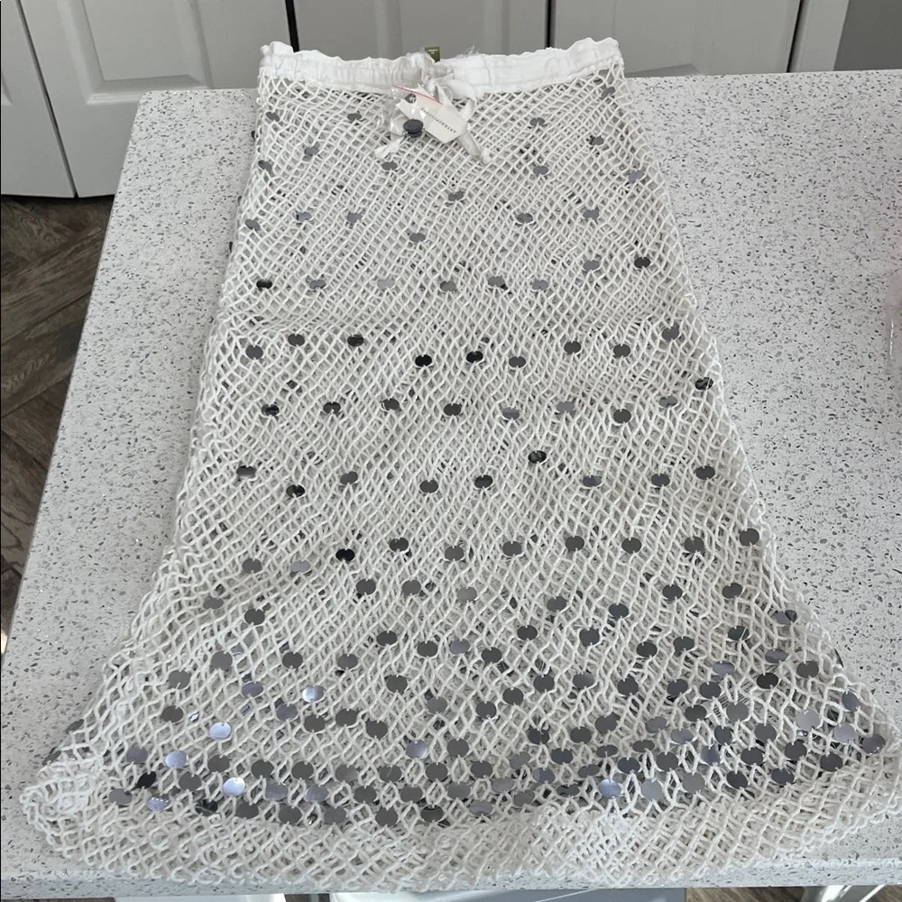 NWT Anthropologie Celandine Mesh Skirt - Picture 4 of 7